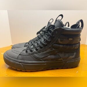 Vans Men's Black High-Top Sneakers